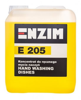 ENZIM E205 HAND WASHING DISHES 5 L Rewelacyjny i wydajny Koncentrat do ręcznego mycia naczyń 